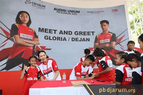 Pbdjarum Audisi Umum Pb Djarum Dejan Gloria Sapa Peserta Audisi