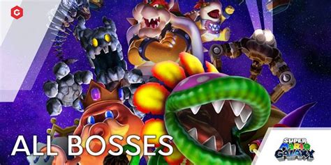 Super Mario Galaxy: All Bosses