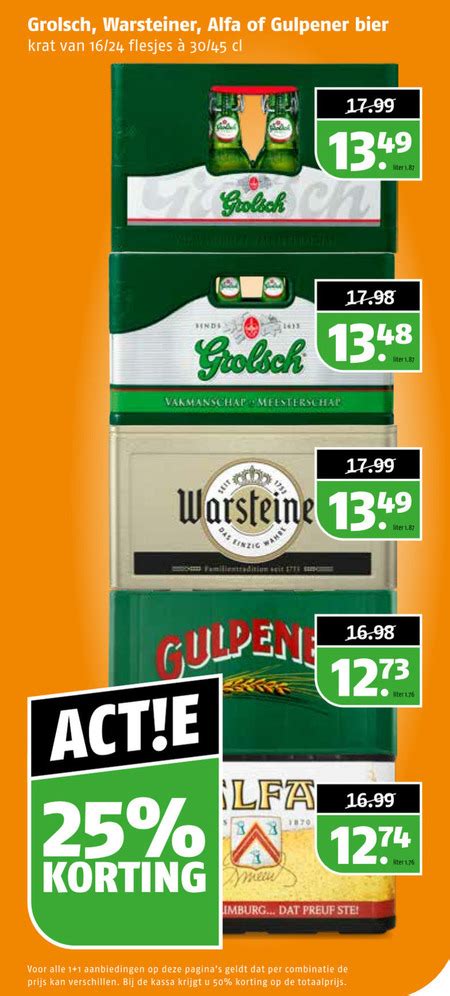 Gulpener Krat Bier Folder Aanbieding Bij Poiesz Details