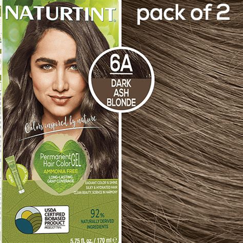 Naturtint Permanent Hair Color A Dark Ash Blonde Pack Of Walmart