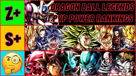 The Ultimate Dragon Ball Legends Tier List October 2022 Best Lf Ultra