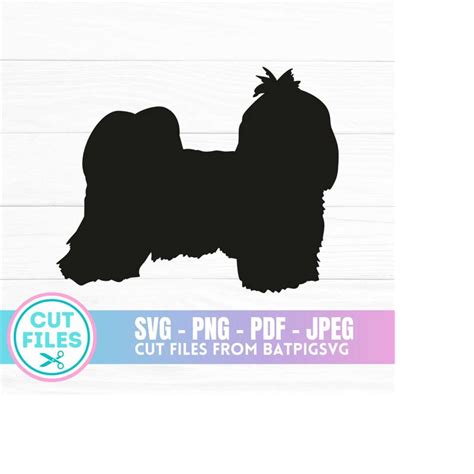 Shih Tzu SVG, Shih Tzu, Dog Svg, Dog Silhouette, Dog Mom, Do | Inspire ...