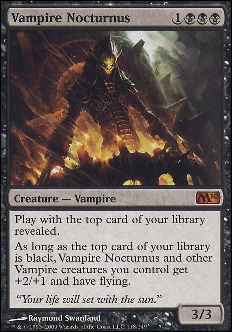 Red Black Vampire Tribal Commander Edh Mtg Deck