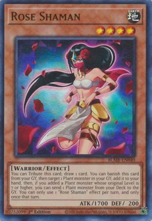 Rose Shaman Monstrous Revenge 1st Edition Yugioh TrollAndToad