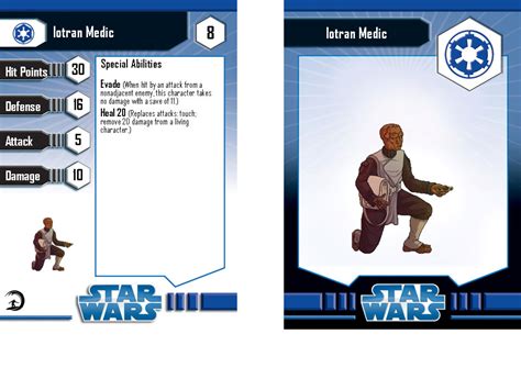 Star Wars Iotran Medic Card By Aliens Of Star Wars On Deviantart