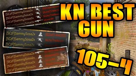 CRAZY 105 KILLS KN BEST GUN Black Ops 4 EPIC Gamplay YouTube