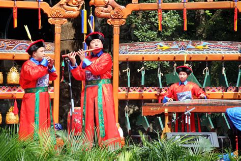 Chinese Court Music Performance Held In E Chinas Jiangsu