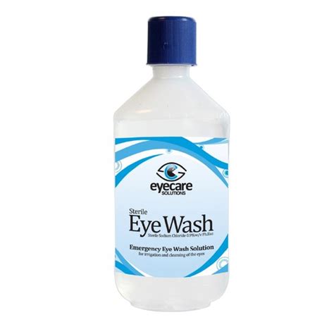 First Response Site Services Eye Wash Sterile Solution 500ML