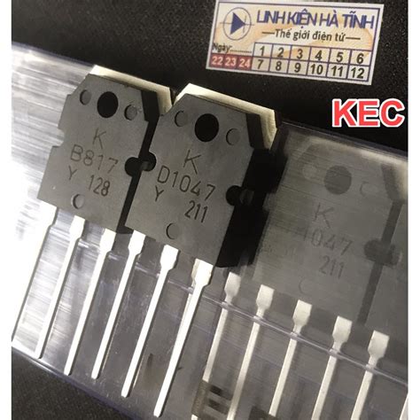 Ktd1047 KTB817 Transistor D1047 B817 New KEC | Shopee Philippines