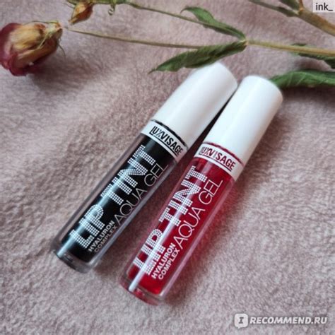 Тинт для губ LUXVISAGE Lip Tint с гиалуроновым комплексом - «Оттенки 01 ...