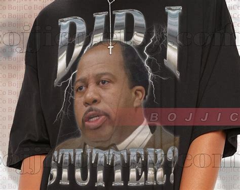 Stanley Hudson The Office Tv Series Tee Pretzel Day Actor Leslie