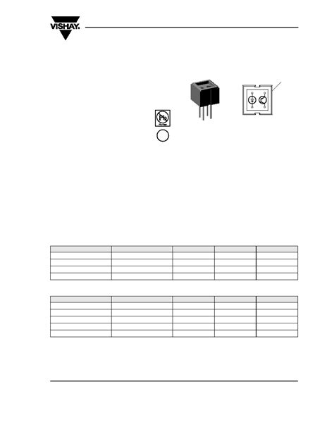 Cny Datasheet Pages Vishay Reflective Optical Sensor With