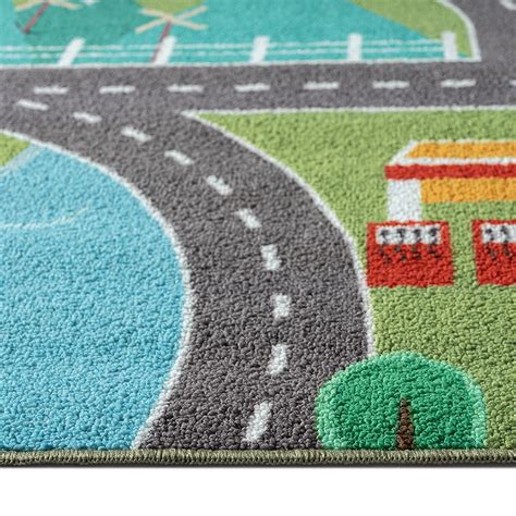 Auto Straßen Kinder Spielteppiche Teppich Traum