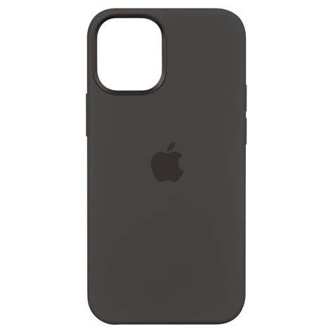 Iphone 12 Mini Silicone Case With Magsafe Black