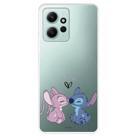 Funda Para Xiaomi Redmi Note 12 4g Oficial De Disney Angel Stitch