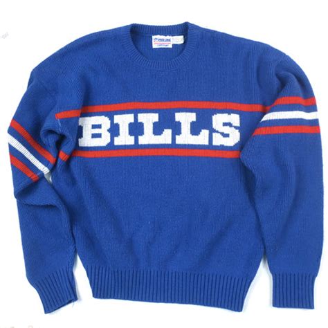 Vintage Buffalo Bills Mafia Cliff Engle Sweater Nfl Football 80s Marvel