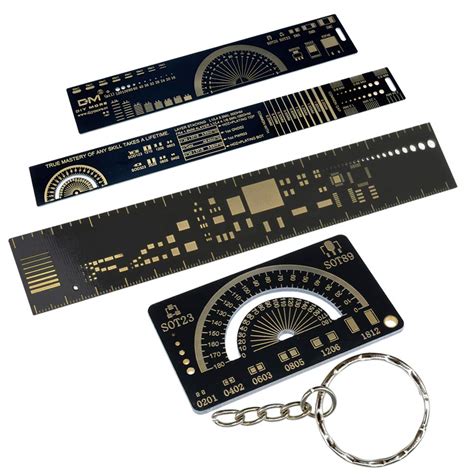 Buy Multifunctional PCB Ruler Aideepen 1Set 4cm 15cm 20cm 25cm PCB