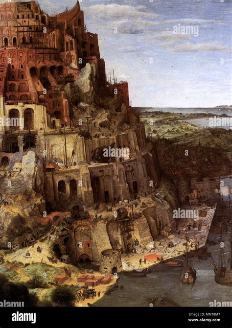 The Tower Of Babel Detail Pieter Bruegel The Elder The