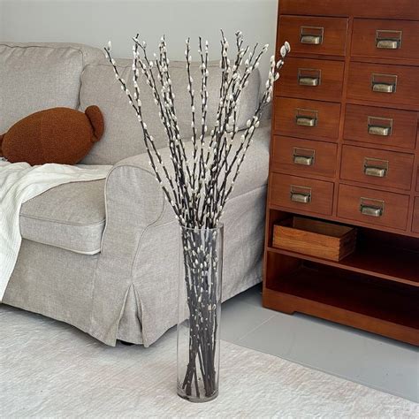 Pussy Willow Branches 10 Stems 65CM