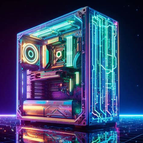 Postcyberpunk PC case by Pickgameru on DeviantArt