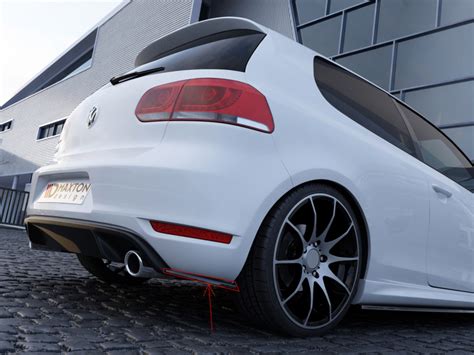 Rear Side Splitters Vw Golf Vi Gti Th Maxton Design Uk