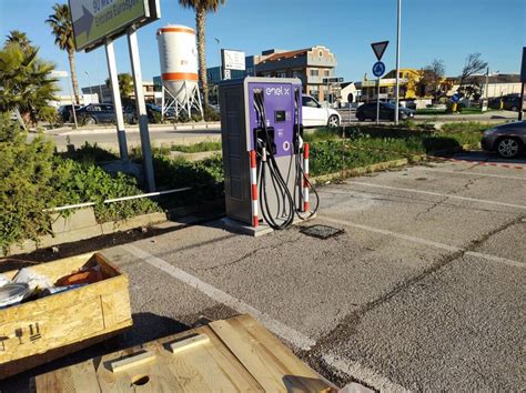 Mobilit Elettrica Installate Nuove Colonnine Di Ricarica A Termoli