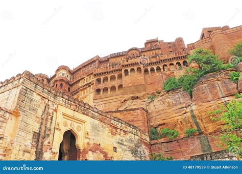 Magical Mehrangarh Fort Jodhpur Rajasthanindia Editorial Stock Image