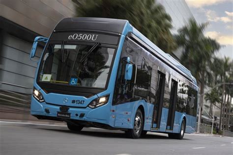 El Bus El Ctrico Mercedes Benz Eo U Fue Presentado En El Foro De