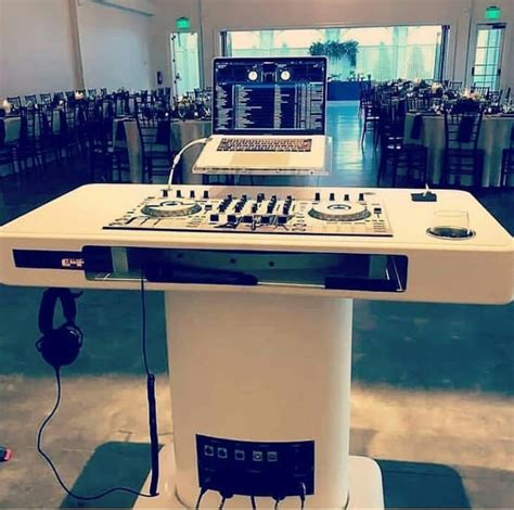 Pin by Tony Roy on DJ Stuff | Dj booth, Dj setup, Dj gear