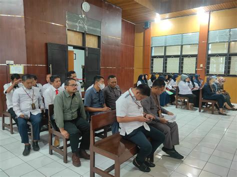 RAPAT MONEV MENUJU WILAYAH BEBAS DARI KORUPSI WBK DAN WILAYAH