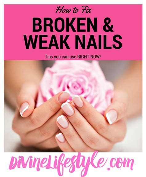 How to Fix Broken or Weak Nails