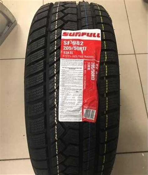 Шины Sunfull 982 205 50R17 резина Липучка зима | Festima.Ru – частные ...