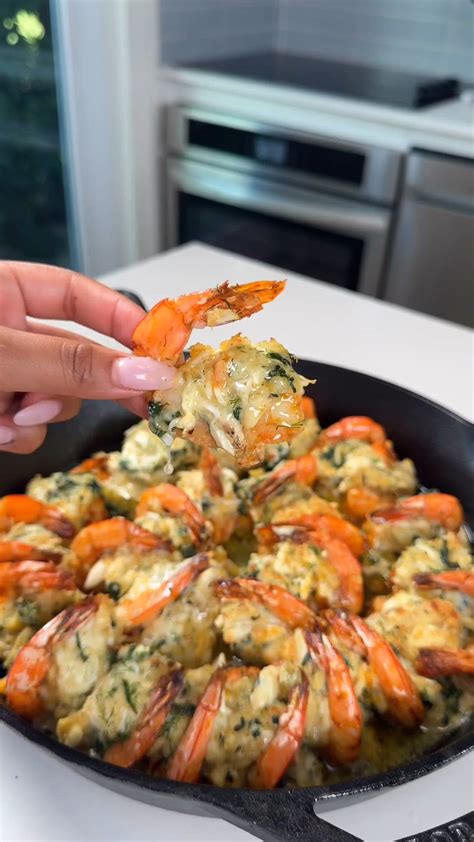 Easy Stuffed Jumbo Shrimp Recipe