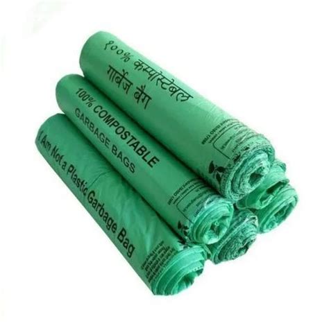 Plain Cornstarch Compostable Garbage Bag Roll At Rs 310 In Ahmedabad