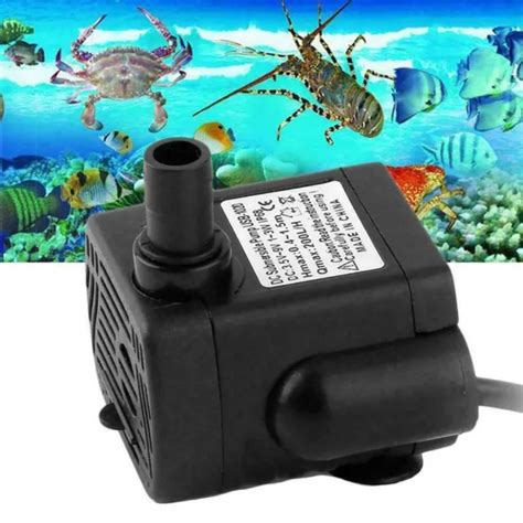 MINI POMPE Eau Submersible Fonctionnement Silencieux Pour Utilisation R