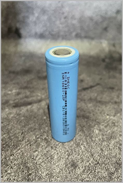 Аккумулятор 18650 DMEGC 2500mAh 8C 3,7v INR18650-25P Li-ion, — купить в ...