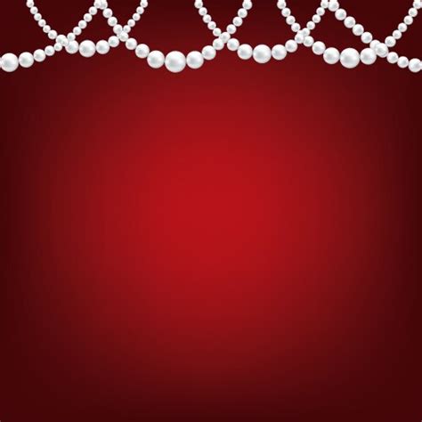 Pearl Border Royalty Free Vector Image Vectorstock