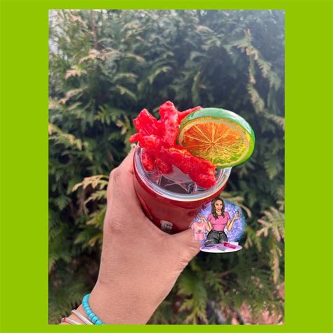 Cheetos Flamin Hot Lime Custom Tumbler Epoxy Tumbler Etsy
