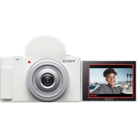 ソニー Sony 超広角単焦点レンズ一体型カメラ Vlogcam ホワイト Vlogcam Zv 1f ホワイト 4548736147058