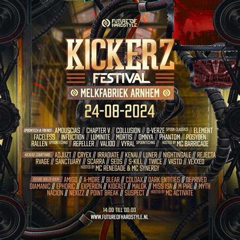 Kickerz Festival Arnhem Tickets Line Up Timetable