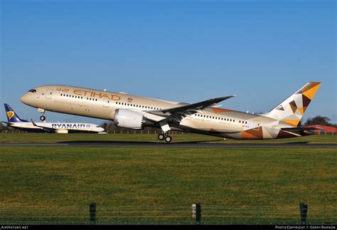 Aircraft Photo Of A6 BLU Boeing 787 9 Dreamliner Etihad Airways