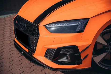 Aero Carbon Audi A5 S5 B9 5 2020 Carbon Fibre Front Lip Bx Style