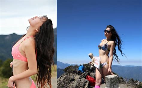 Murió la Alpinista en bikini tras dramática caída