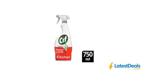 Cif Power And Shine Kitchen Spray Ml At Wilko