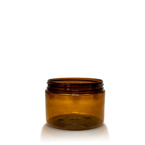 Oz Amber Straight Pet Jars Easy Labeling And Visual Appeal Fh