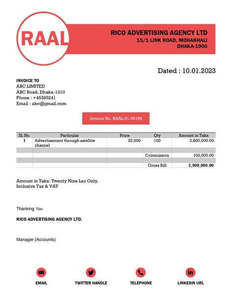 How To Calculate Tax And Vat On Advertisement Bill Fm Skill Sharing