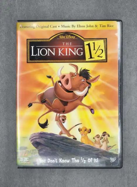 The Lion King 1 12 Dvd 2004 2 Disc Set 378 Picclick Ca