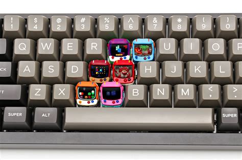 Эти клавиши в виде аркадных автоматов — прекрасное украшение для ...