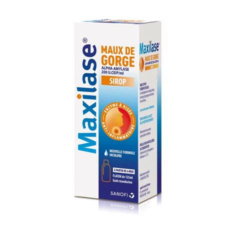 Maxilase Sirop Ml Univers Pharmacie