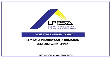 Permohonan Jawatan Kosong Lembaga Pembiayaan Perumahan Sektor Awam